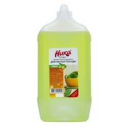 Средство для мытья посуды «Ника-Супер Плюс», гель-концентрат, лайм, 5 кг