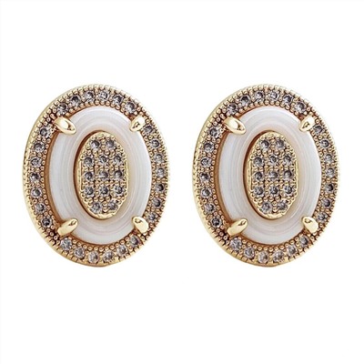 Серьги с керамикой