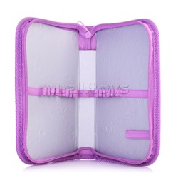 Пенал односекционный "Soft, Девушка с котами 2023"