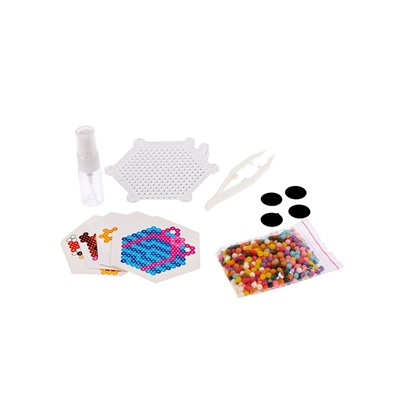 УЦЕНКА Аквамозаика «Олень с Дедом Морозом», магниты