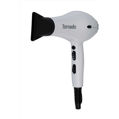 Dewal Профессиональный фен для волос / Tornado 03-8010, белый, 2300 Вт KRISTALLER, 1108454