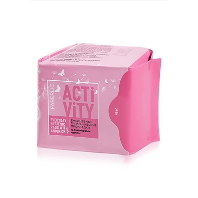 Ежедневные гигиенические прокладки с анионовым чипом