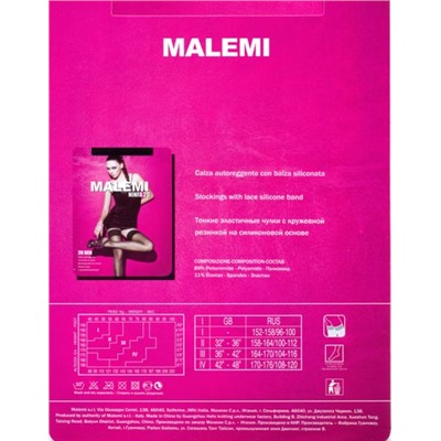 Чулки классические, Malemi, Nimfa 20