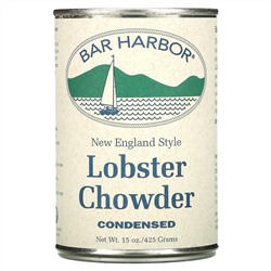 Bar Harbor,  New England Style Condensed Lobster Chowder, 15 oz (425 g)