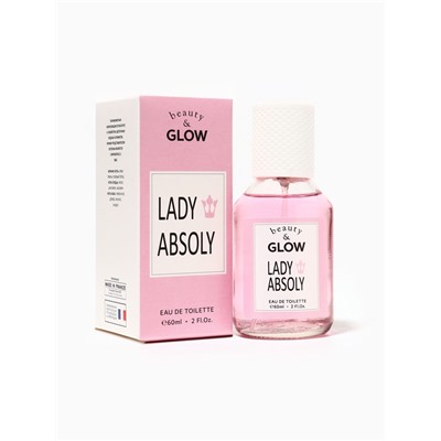Туалетная вода женская Beauty&Glow Lady Absoly, 60 мл