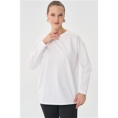 Лонгслив Эшли (белый)