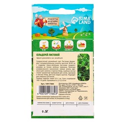 Семена Сельдерей «Листовой», 0.5 г, «Рецепты дедушки Никиты»