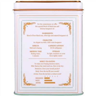 Harney & Sons, Качественные сорта чая, эрл грей Supreme, 20 саше, 40 г (1,4 унции)