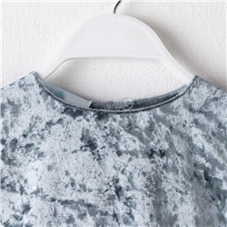 Платье для девочки KAFTAN «Куколка», рост 110-116, серо-голубое