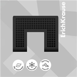 Лоток-сортер для бумаг вертикальный, 3 отделения, ErichKrause, чёрный