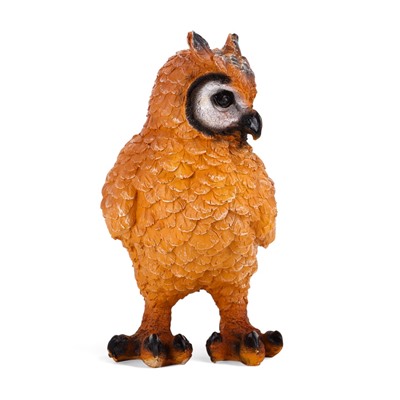 Садовая фигура из полистоуна «Филин», 22×28×42 см