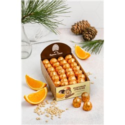 Кедровый грильяж / Апельсин и Корица / шоу-бокс/ 540 г / ТМ Сибирский кедр