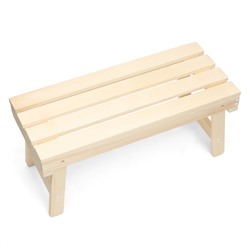 Лавка деревянная, 100×44×43 см, складная, липа