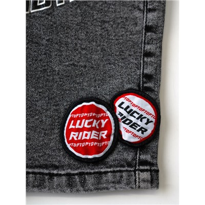 Шорты текстильные джинсовые для мальчиков