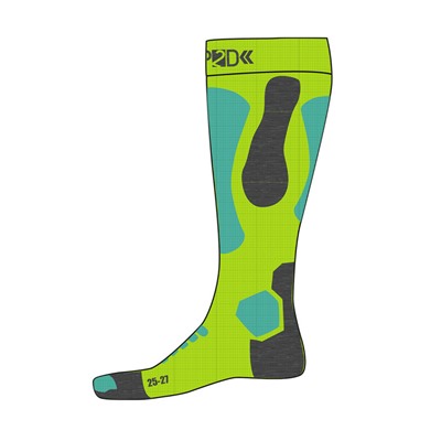 Термоноски трикотажные для девочек (высокие)