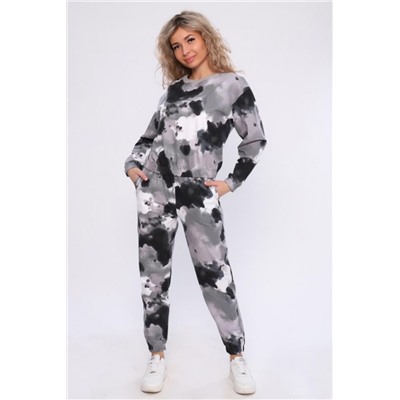 Костюм с брюками МИЛИТАРИ (Серый)