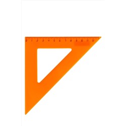 Треугольник ЦВЕТНОЕ АССОРТИ (Л-6204) 12 см. 45гр НАТАЛИ, 1033209