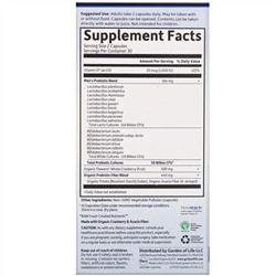 Garden of Life, Dr. Formulated Probiotics, Prostate+, 60 вегетарианских капсул