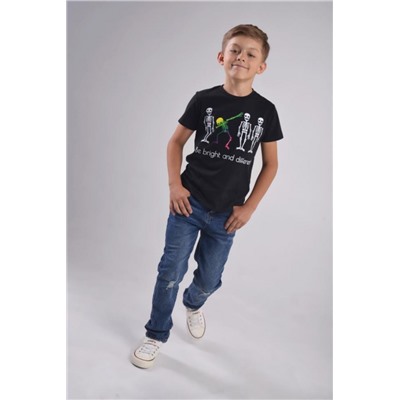 Футболка детская для мальчиков Dab арт.7173819 (Черный)