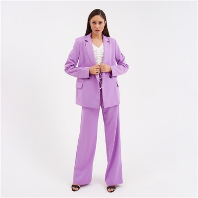 Брюки женские прямые MIST: Pants, размер 42, лиловый