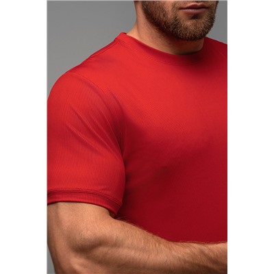 Мужская спортивная футболка в рубчик Happyfox