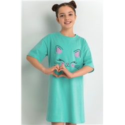 Туника оверсайз для девочки Happyfox