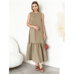 Платье из плотного лиоцелла