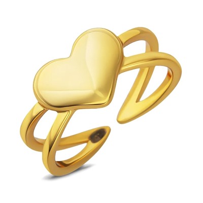 Кольцо, без вставки, BY-0118