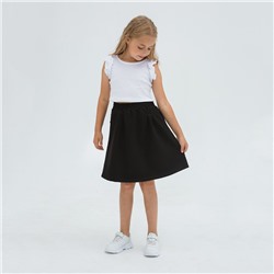 Юбка для девочки с карманами