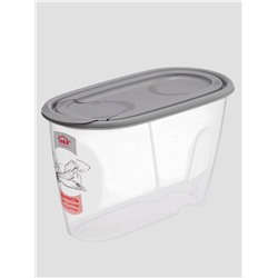 Ёмкость для хранения сыпучих продуктов, 900 мл, пластик, МИКС