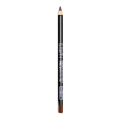 L‘OCEAN Карандаш для губ / Lipliner Wood Pencil #02, Black Wine