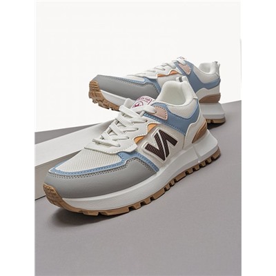 AG022-050 бел Кроссовки женские (36-41)/10