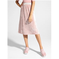 Юбки CONTE MADEMOISELLE Велюровая юбка с плиссировкой