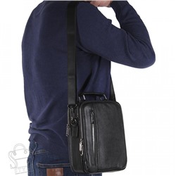 Сумка мужская кожаная 8270-5QH black Heanbag