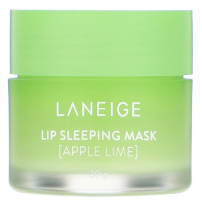 Laneige, ночная маска для губ, яблочно-лаймовый аромат, 20 г