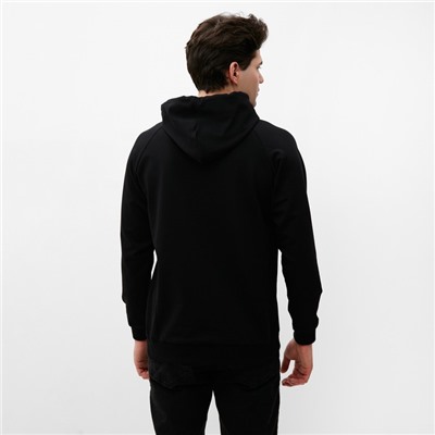 Толстовка мужская с капюшоном MIST Men's casual размер 52, черный