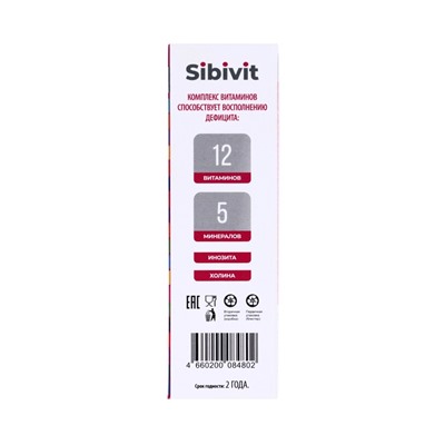 Мультивитаминный комплекс Sibivit, для женщин, 30 таблеток по 1.3 г