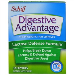 Schiff, Diggetarian Advantage, формула защиты лактозы, 32 капсулы