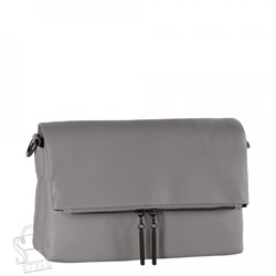 Сумка женская кожаная 8360VG l.gray Vitelli Grassi