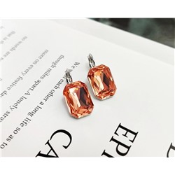 Серьги с чешскими кристаллами