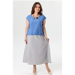 Блуза женская  4276/05/Джинсовый