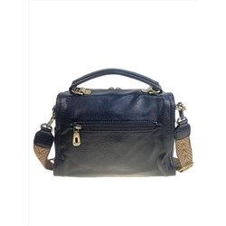 Женская сумка из искусственной кожи, цвет черный