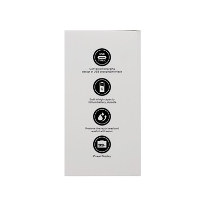 Электробритва LBR-10, 3 Вт, роторная, 3 головки, дисплей, от АКБ