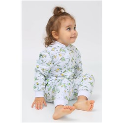 Комбинезон на молнии с начёсом Морковный сок арт.КНМ-130