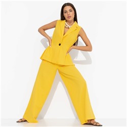 Брюки льняные, Легкость льна (желтые)