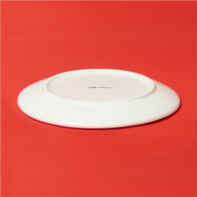 УЦЕНКА Тарелка новогодняя Доляна «Веселые гномы», 20×20×2.5 см