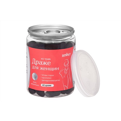 Драже Для женщин с ягодой годжи, прополисом и дигидрокверцетином 100 гр.
