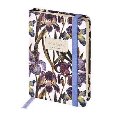 Блокнот А6 100л линейка MEGAPOLIS JOURNAL" "FLORA.ИРИСЫ" на резинке 3-478/23 Bruno Visconti