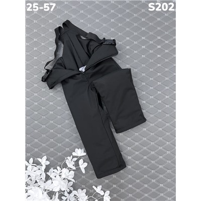 Костюм S202 чёрный