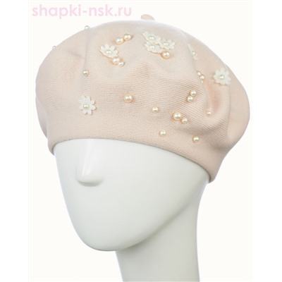 1001B1 Асюта Берет для девочки (52-54)